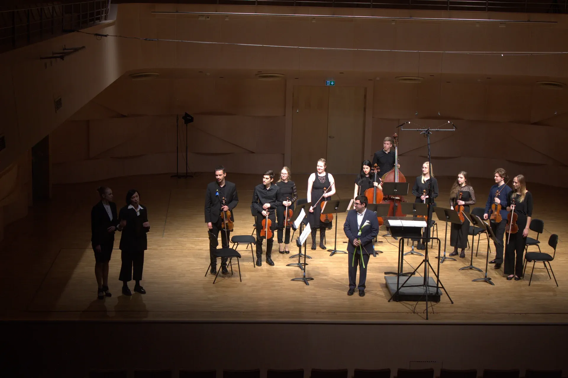 Rehearsal with Revelia Ensemble, Tallinn